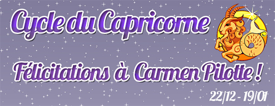 gagnant cycle du Capricorne 2020