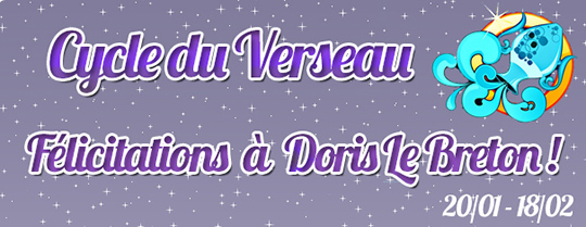 gagnant cycle du Verseau 2020
