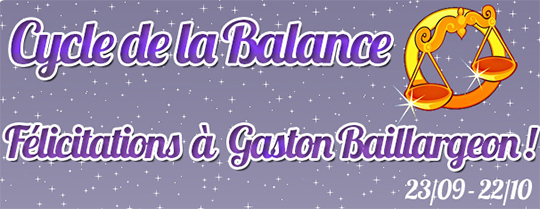 gagnant cycle Balance 2019