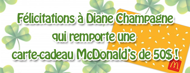 gagnant mars carte de la chance 2025