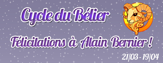 gagnant cycle du Bélier 2025