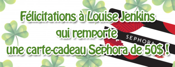 gagnant octobre carte de la chance 2021